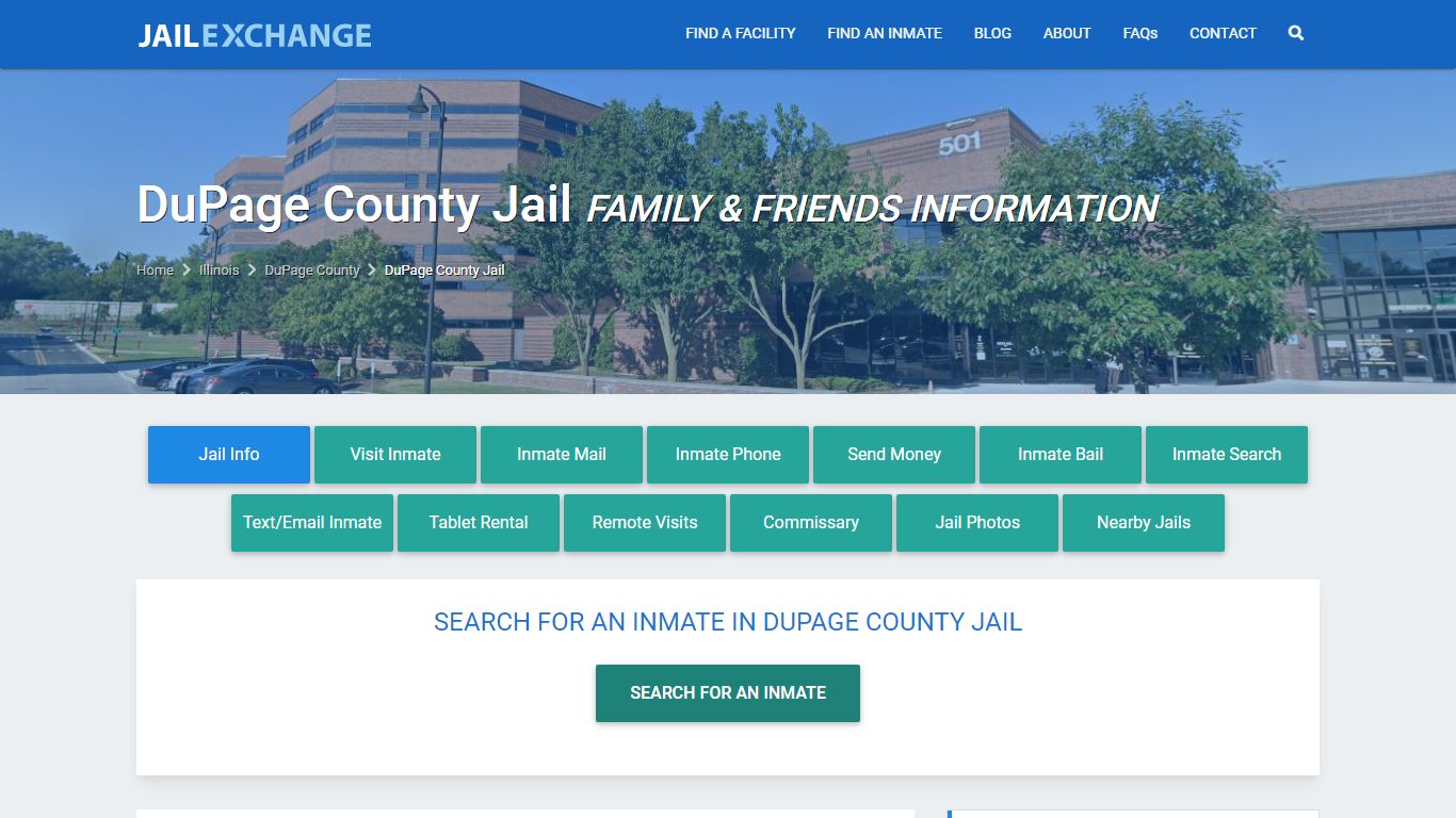 DuPage County Jail IL | Booking, Visiting, Calls, Phone